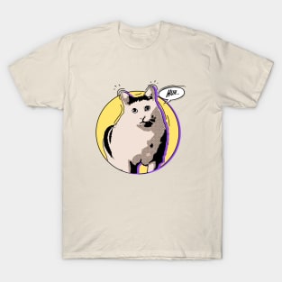 huh cat comic style T-Shirt